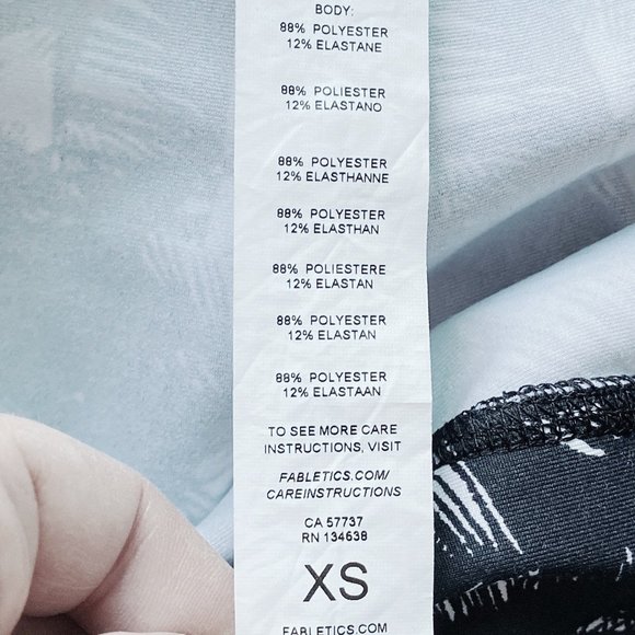 Fabletics Penzy Capri Legging XS - Picture 8 of 9